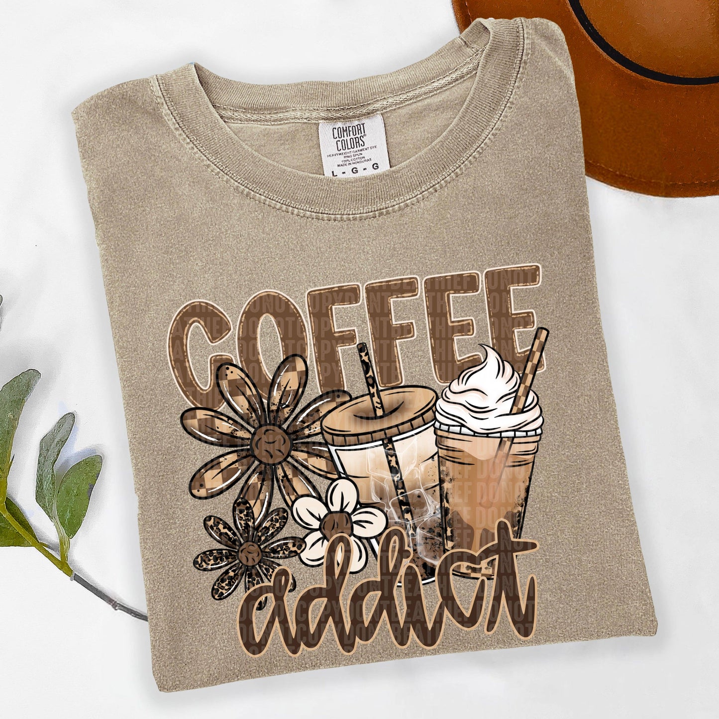 Coffee Addict Comfort Colors