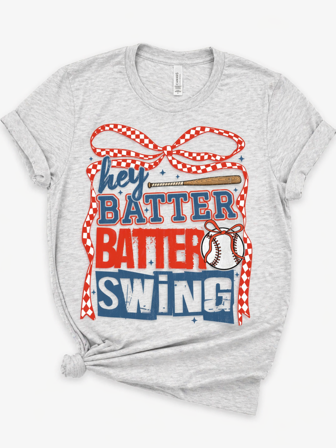 Bella Canvas Hey Batter Tee