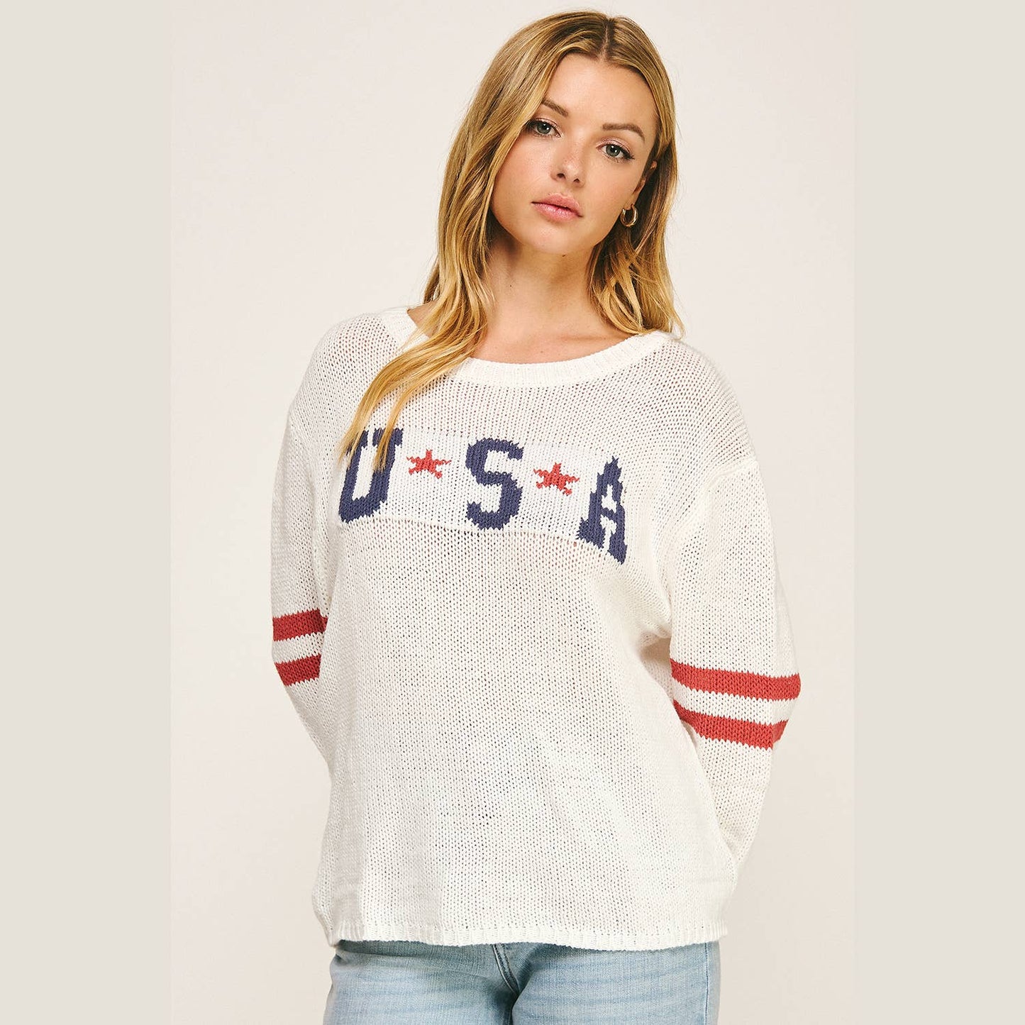 AMERICAN PRIDE GRAPHIC SWEATER