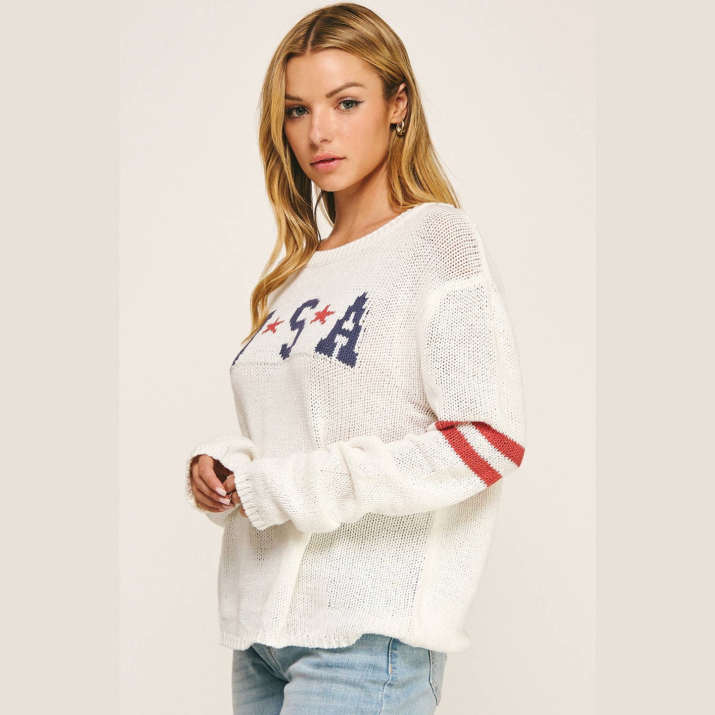 AMERICAN PRIDE GRAPHIC SWEATER