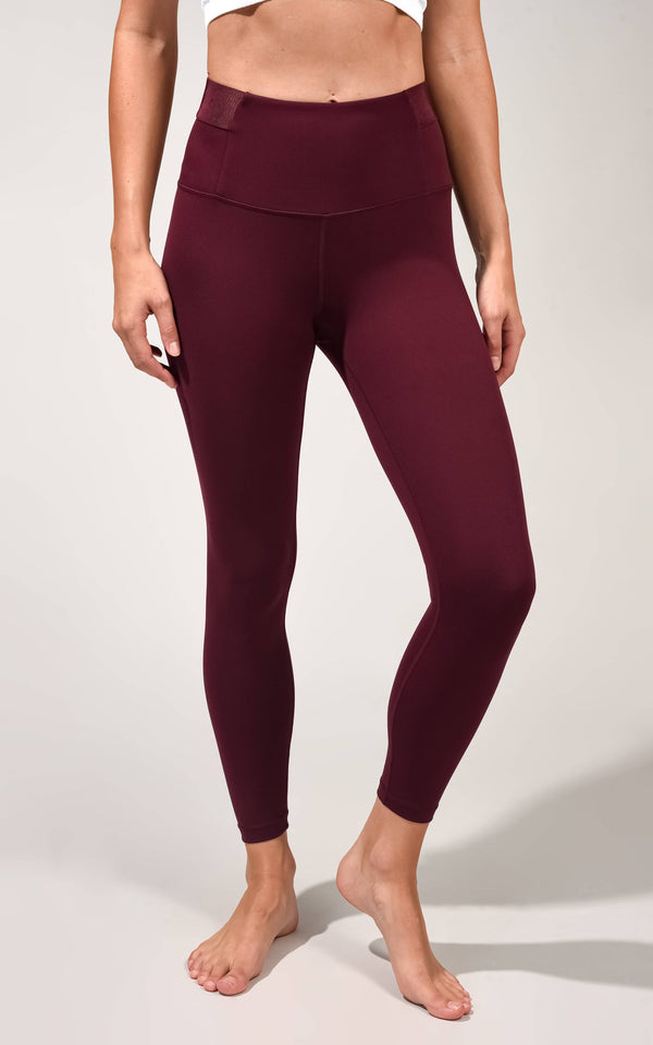 Yogalicious "Lux" Supportive Waistband 7/8 Ankle Legging