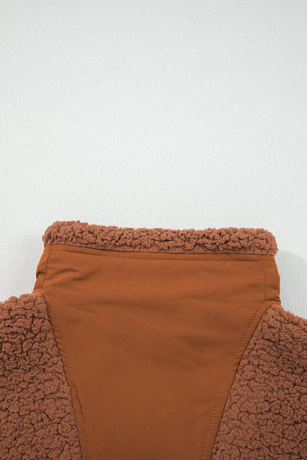 Evelyn Knot Side Plush Vest