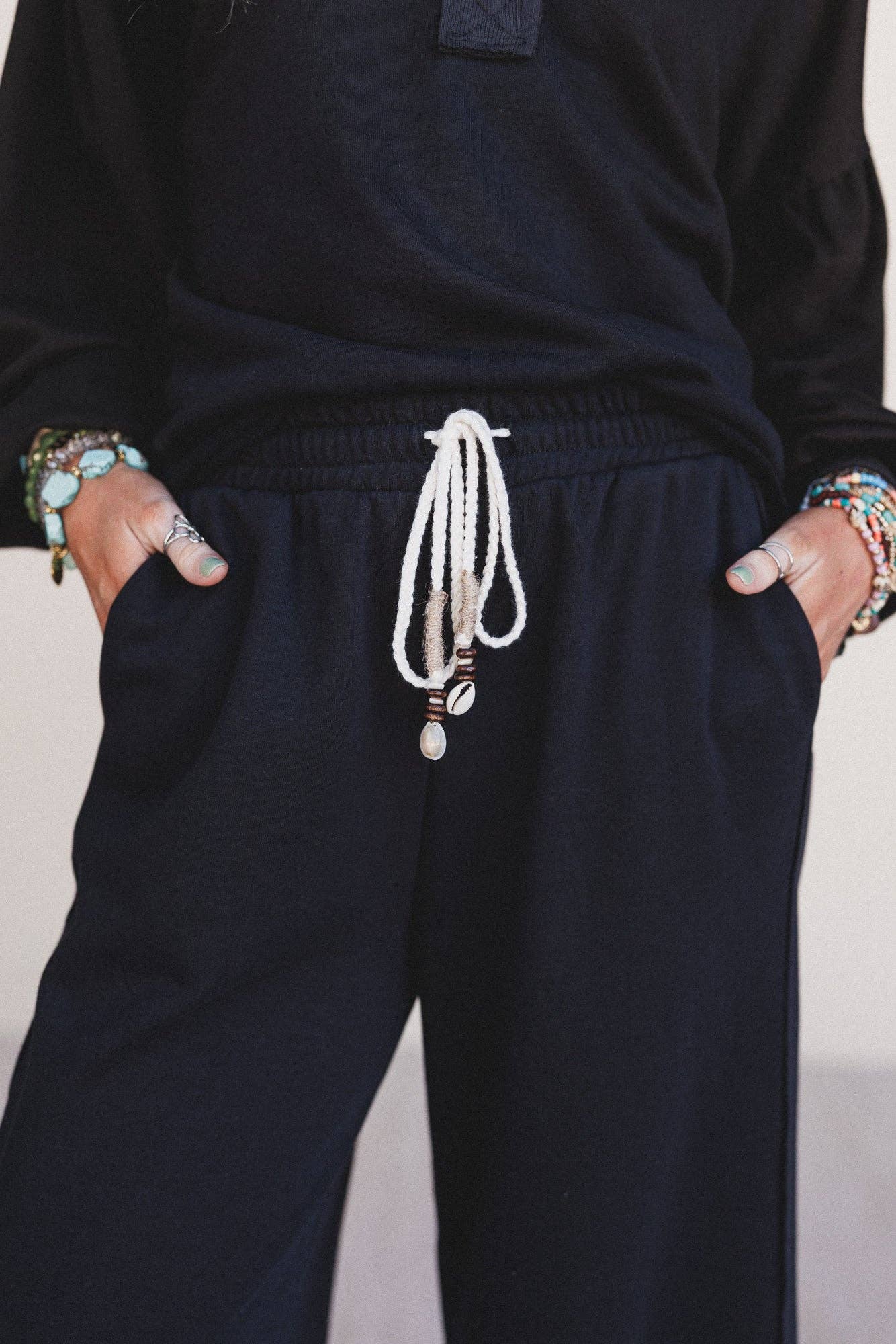 Laid Back Love Pants - Black