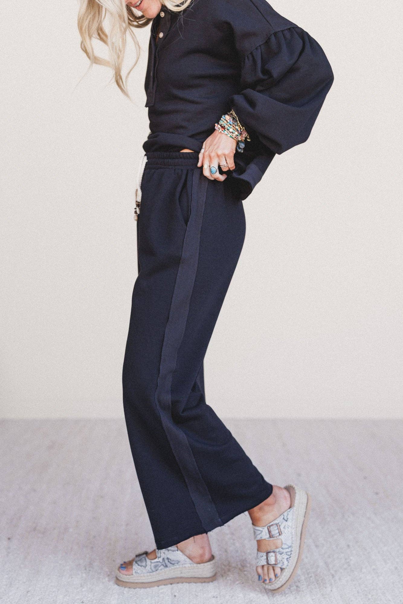 Laid Back Love Pants - Black