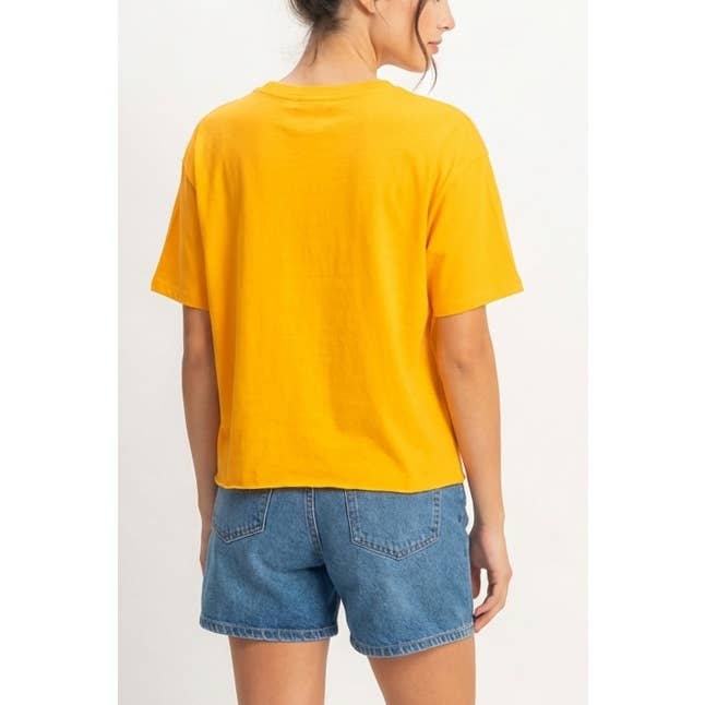 Drop Shoulder Relaxed Fit Everyday Tee