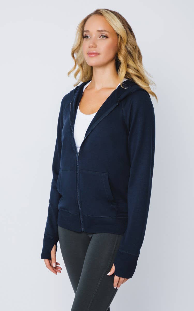 Women's Brush Inside Hoodie Everyday Jacket