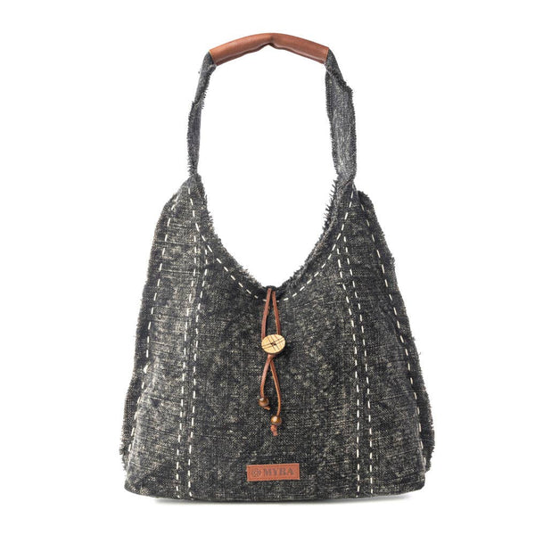 Ravencliff Shoulder Bag in Midnight Stitch