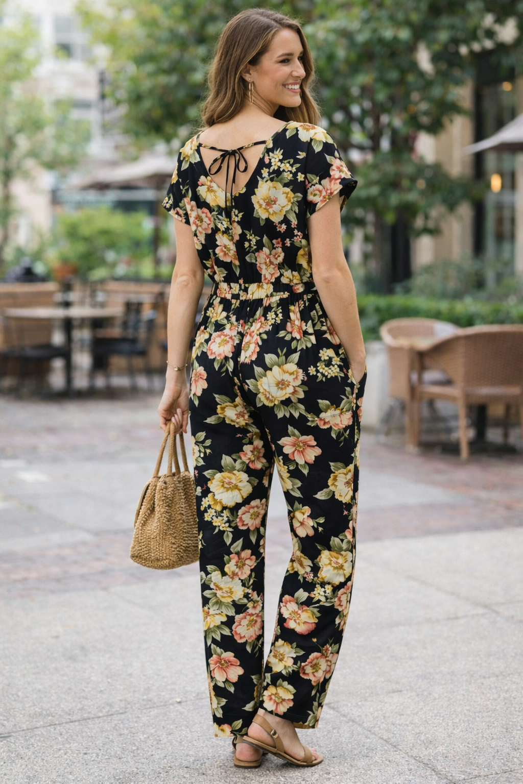 Promesa Floral Jumpsuit