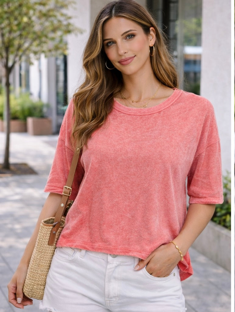 Washed Oversize Tee