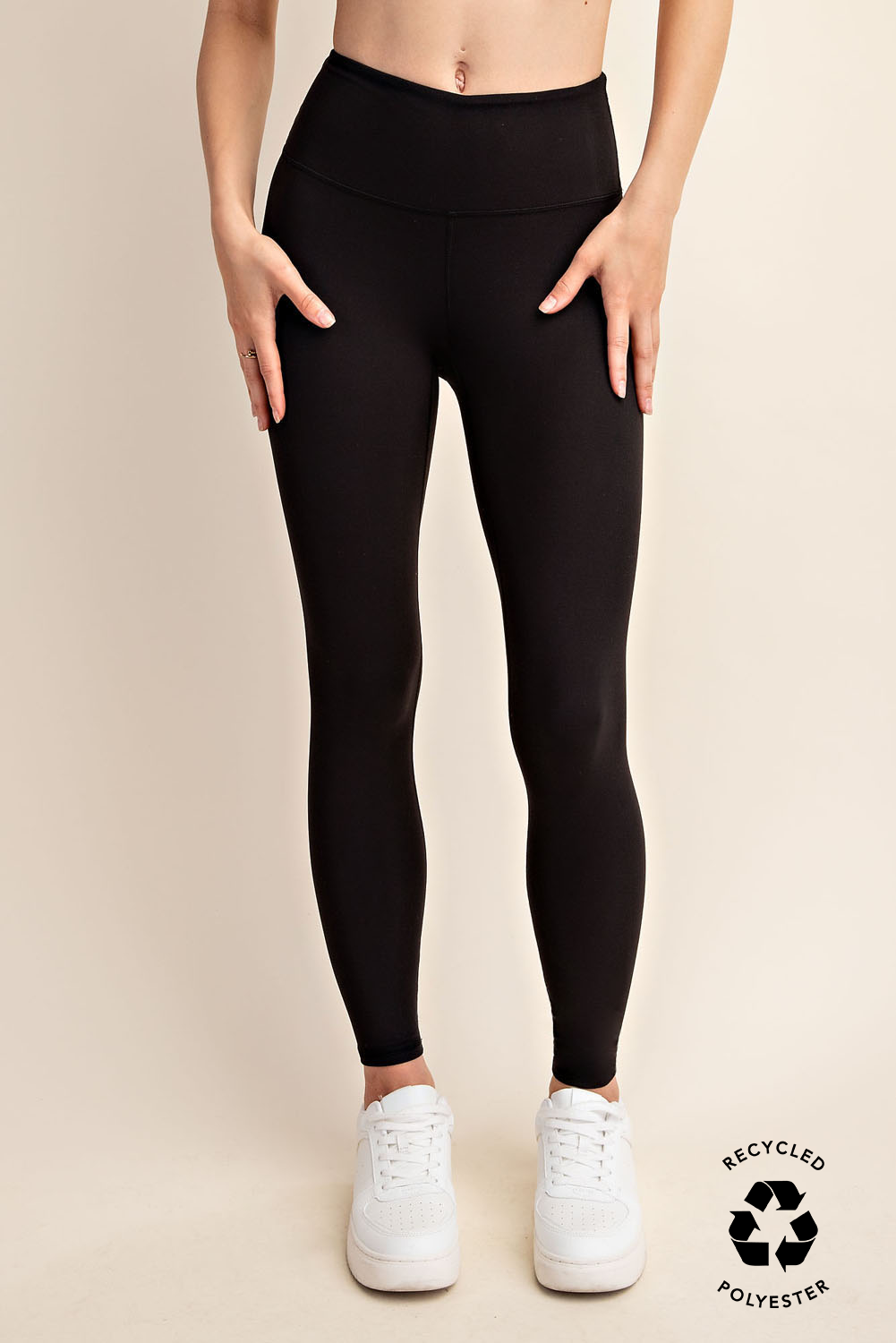 BLACK BUTTER SOFT BASIC FULL LENGTH LEGGINGS