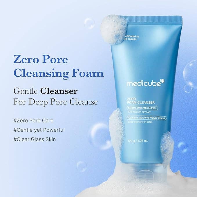 MEDICUBE Zero Foam Cleanser for Sensitive Skin 120g 4.23 oz