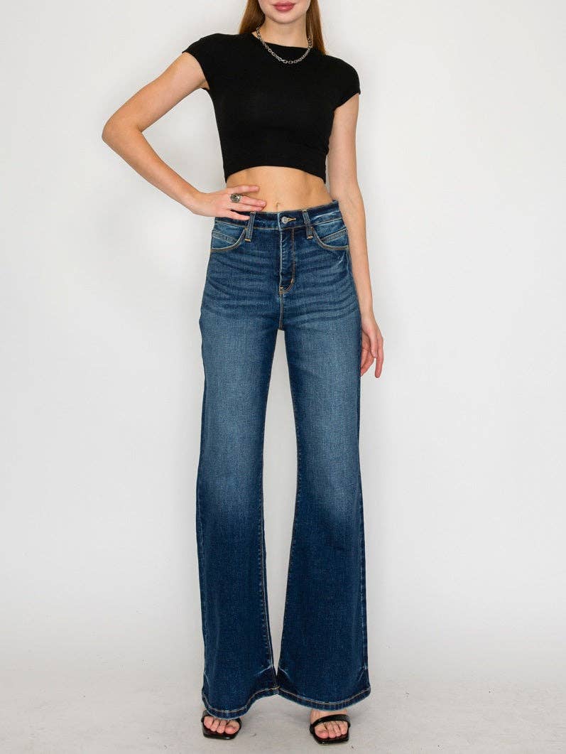 Tummy Control High Rise Holly Flare Jeans